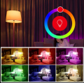 RGB LED Smart Bulb with Remote Control RGB LED Smart Bulb Smart Color Changing Light Bulb Remote Control LED Bulb WiFi Smart Bulb RGB Multi-Color LED Bulb Dimmable Smart Light Bulb Smart Home LED Lighting Energy-Efficient RGB Bulb Al. 