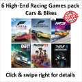 6 High End Racing Games pack For PC (Google Drive/ Mediafire). 