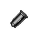 BASEUS PPS Smart Car Charger (PD 3.0 FOR Phone, QC 4.0 FOR ANDROID AND SCP FOR HUAWI / 30W MAX) Type-C PD + USB Quick Charge DUAL PORT Car Adapter. 