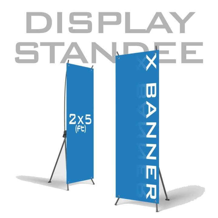 X Banner Standee | Display Standee for Events | Display Stand