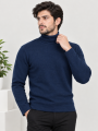 Winter High Neck for Men & Boys – Soft Warm Full Sleeve Turtleneck Shirt, Comfortable Casual Winter Wear for Daily Use. 