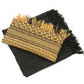 【Poggioio】Tactical Arab Shemagh Scarf Outdoor Hiking Army Desert Scarves Muslim Hijab for Men Women Windproof Scarf With Tassel. 