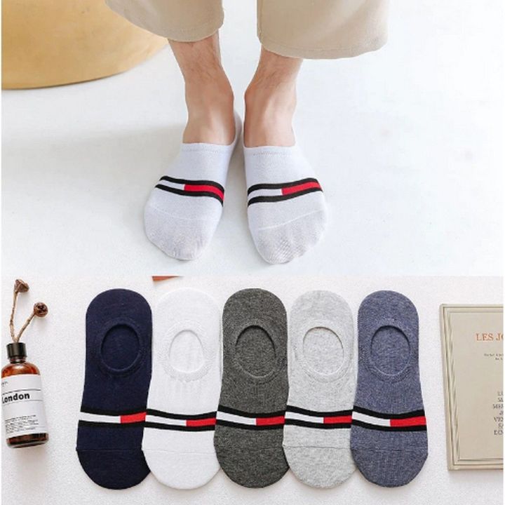 3%20Pair%20new%20men's%20fashion%20Flexible%20casual%20boat%20cotton%20Loafer%20short%20socks%20-%20Image%203