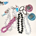 Korean Charm Dice Keychain Kawaii Harajuku Game Console Phone keychains Y2K Fashion Bag Pendant Jewelry Vintage Accessories. 