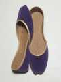 Khussa for girl/Light Purple  Khussa for Woman/ Khussa / Desi khussa / Ladies Khussa / Gk Style. 