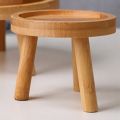 Wooden Plant Stand Flower Pot Base Holder Round for Indoor Outdoor. 