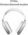 P9 Wireless Bluetooth Headphones with Mic Noise Cancelling Headsets Stereo Sound Earphones Sports Gaming Headphone Supports Noise Cancellation and TF. 
