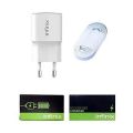 Infinix Fast Charger + Data Cable Original 3.0A Flash Charger for Hot and Note Series. 