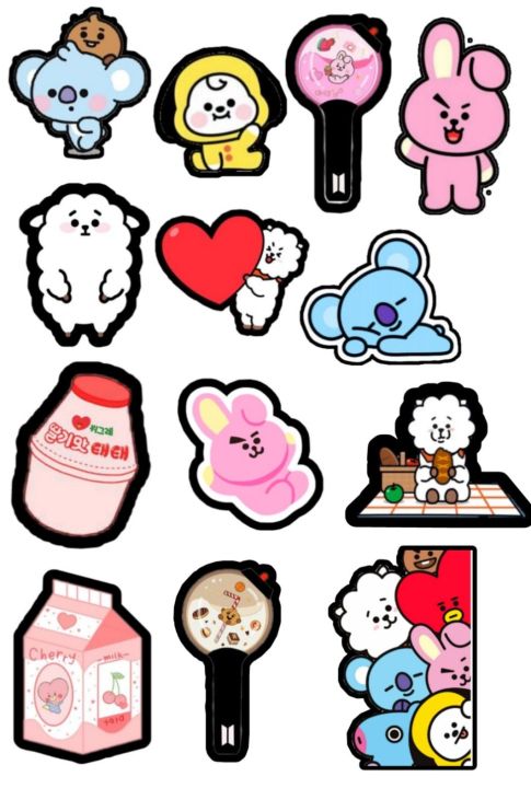 KPOP%20BTS%20BANGTAN%20BOYS%20BT21%20STICKER%20-%20Image%203