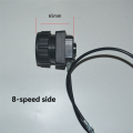 Exercise Bike Resistance Knob,Maintenance Quick Release Exercise Bike Parts for Exercise Machines Accessories 8 Gears. 