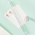 15Cm Simple Transparent Triangle Ruler Student Drawing Measuring Ruler Examination Office Ruler Stationery School Supplies. 