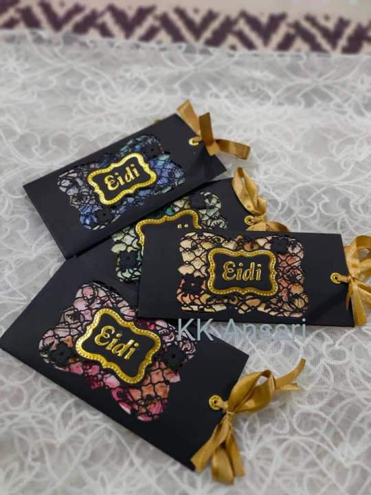 Eidi envelopes set of 5 pieces celebrate eid with style