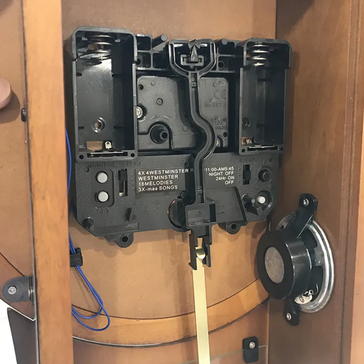 Rhythm(Japan)%20Volume%20Control%20Pendulum%20SIP%20(Sound%20In%20Place)%20Wooden%20Case%20Wall%20Clock%2026x58.5x9.5cm%20-%20Image%207