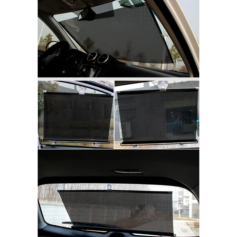 Buy Car Retractable Windshield Anti-UV Car Window Shade Car Front ...
