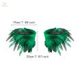 Feather Cape Shawl Gothic Layered Feather Shoulder Wrap Roles Play Dress up Collar for Festivals. 