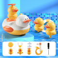 Cute Water Bath Duck Shower Electric Spray Bathroom Kids Baby Toy Bathtub New Game Faucet Swimming for Girl Gift Pizazzazz. 