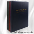 PCCB   Put 200 Pcs Coins Album for Fit Cardboard Coin Holders Professional Coin Collection Book(Color Random). 
