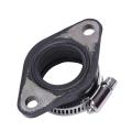 Motorcycle Gn125 Carburetor Intake Interface Pipe Joint Manifold For Suzuki 125Cc Gn 125 Engine Spare Parts. 