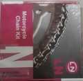 Imported chain kit for YD100 YAMAHA JUNNON , ROYAL bike CNE TECHNOLOGY LONCIN. 