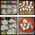 DIY Ceramic Toys Painting Kit With Acrylic Paints Set For Kids | Plaster Toys Kit | Diy Painting Kits | Fun Activity For Kids | Art and Craft Kit | Kids Gift Items | Goodie Bag Gifts and Party Favors. 