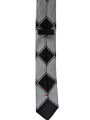 Killer Queen Skulls Black Necktie Jojo's Bizarre Adventure Neck Tie Kira Door. 