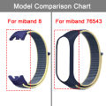 Nylon Loop for xiaomi Mi Band 9 8 Strap NFC SmartWatch Wristband Correa Replacement sport pulsera for Miband 7 6 5 4 3 Bracelet. 