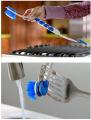 Multi-function Double-end Cleaning Brush-The Two-Sided Folded kitchen Glass Utensils cleaning tool. 