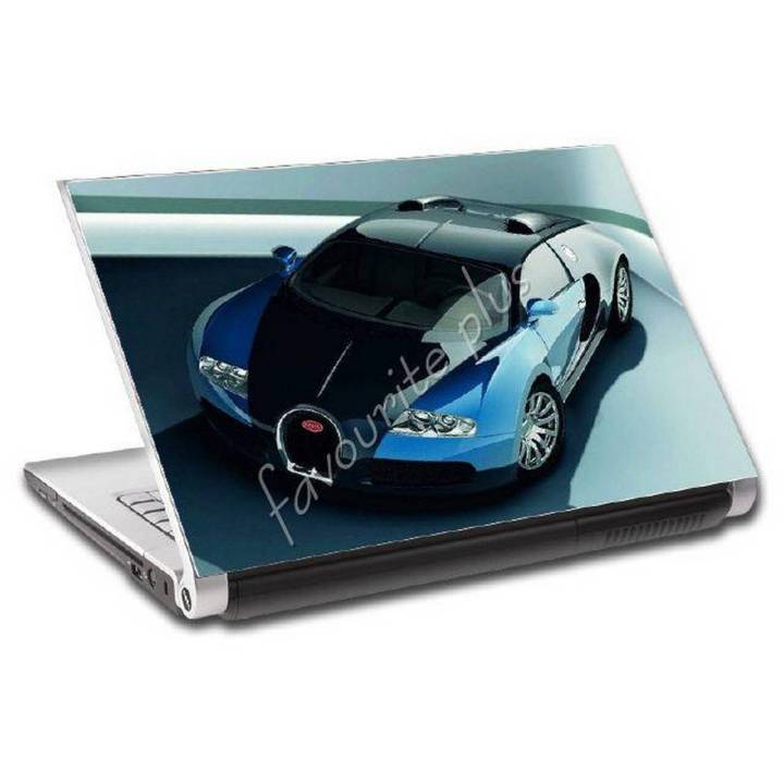 Bugatti Sports Car Design Universal Laptop Back Skin-Laptop Skin