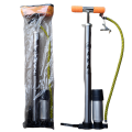 Road Bike Bicycle Hand Floor Air Pump Heavy Duty Stainless Steel Cycle Air Pump with air pump with pressure gauge for Bicycle Tyre/Car/Bike/Motorcycle. 