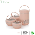 Hotpot | Insulated Hotpot Food Warmer - 4 pcs hotpot gift set - 4 Pcs GIFT PACK Brighton 3 Hot Pot Set +1 piece Water Cooler 9 Litre in Gift Packing - storage hot pot - stainless steel inner bowl - food warmer hot pot with glass lid - BPA Free Hot pot. 
