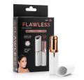 Flawless Facial Hair Remover for Women – Cell Operated, Portable Lipstick Design, Painless Face Hair Trimmer. 
