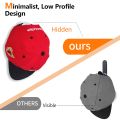 Wall Adhesive Hat Hooks Baseball Caps Hook No Drilling Cap Organizer Holder Minimalist Hat Rack Design for Door. 