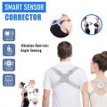 Electric Vibrational Posture Corrector, Comfortable Adjustable Therapy for Upper, Lower, Back & Shoulder Pain Relief, Back Brace Smart belt with USB Support. 