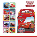 Disney children's roll stickers Snow White and Frozen Sofia boxed animation expression sticker book. 