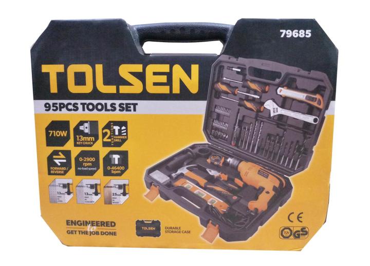 Tolsen%2095%20Pcs%20Professional%20Tool%20set%20With%20Industrial%20hammer%20Drill%20FX%20Series%20710W%20-%20Image%207