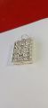 Plain Rectangle Pure Silver Taweez Locket Necklace(Holy Quran Shape ) made Pure silver.. 