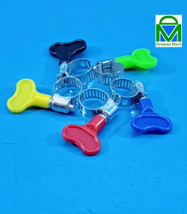 Pack%20of%2010pcs%20Gas%20Pipe%20Clips%20Adjustable%20Clamp%2015mm%20Hoop%20Butterfly%20Fastening%20Clip%20Bracket%20Tie%20Worm%20Drive%20Plastic%20Horn%20DM%20Hardware%20-%20Image%202