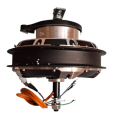 Electric Bike DC Hub Motor BLDC Brushless Rear Wheel Motor Controller Throttle Set 48-72V 1500W. 