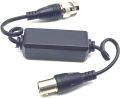 HD-TVI/HD-CVI/AHD/Analog CVBS Passive Coaxial Video Ground Loop Isolator Built-in Video Balun for CCTV Cameras. 