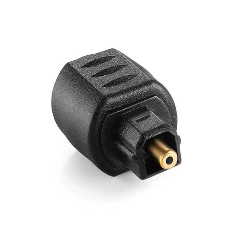 Mini Optical O Adapter 3.5mm Female Jack To Digital Square Optical Audio Cable