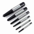 Screw extractor 6pcs set 3mm to 22mm /damaged screw bolt remover with waterproof packing. 