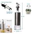 Glass Olive Oil Bottle Dispenser, Cooking Oil Bottle, Olive Oil And Vinegar Pourer, Dressing Bottle. 