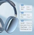 P9 Wireless Bluetooth Headphones Pro Series - Bluetooth 5.1 Over-Ear Headphones with 20H Playback, HiFi Stereo, Microphone, Lightweight Foldable Headband - ORIGINAL. 