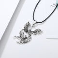 Fashion Vintage Phoenix Bird Shape Pendant Necklace Men Women Choker Jewelry WANNA. 