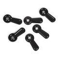 300 Picture Turn Button Fasteners Photo Frame Hardware and 300 Screws for Craft, Hanging, Drawing, Black. 