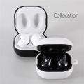 For Samsung Galaxy Buds 2/Buds Live Silicone Bluetooth-Compatible Headset Protective Case Skin With Earphone Hook. 