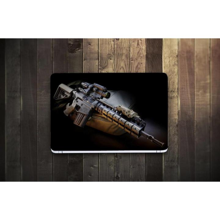 M416 -Heckler & Koch M416 Laptop Skin Vinyl Sticker Decal, 12" 13" 13.3" 14" 15" 15.4" 15.6 inch Laptop Skin Sticker Cover Art Decal Protector Fits All Laptops