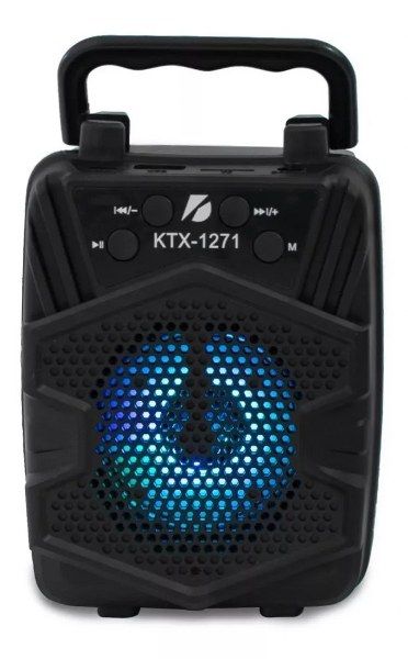 KTX%201271%20Wireless%20Bluetooth%20Rechargeable%20Speaker%20FM%20Ready%20USB%20Memory%20Card%20Supported%20With%20RGB%20LED%20Light%20Black%20KTX-1271%20-%20Image%208