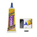 T7000 Mechanic (2-Pieces) Best Quality Super Strong Adhesive Black Glue For Mobile Phone Repairing, Tablet, LCD, Back Panel Fixing, Jewelry, Toy, Stones, Glass, Wood, Flower, Leather, PVC, Handicrafts, Plastic, Metal, T 7000, Black Glue Gum 50ML. 