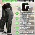 Imported One Leg Knee Sleeve – Breathable Elastic Compression Support Pad for Men & Women | Sports & Pain Relief. 